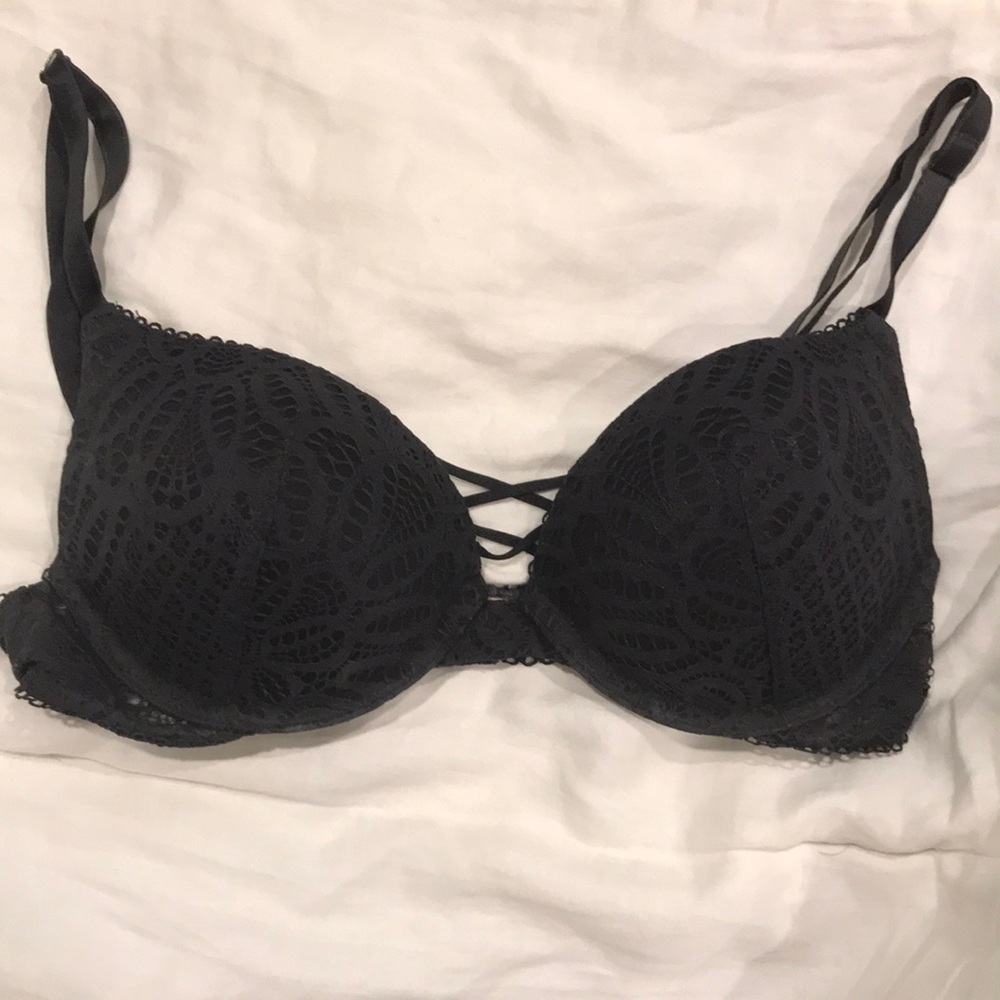 Black Lace Bra Victoria’s Secret push up